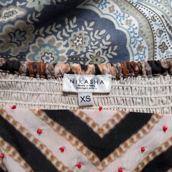 Anthropologie Nikasha Floral Mini Dress - Picture 6 of 8